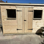 Bespoke garden shed