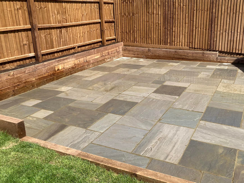 Landscaping - new paving